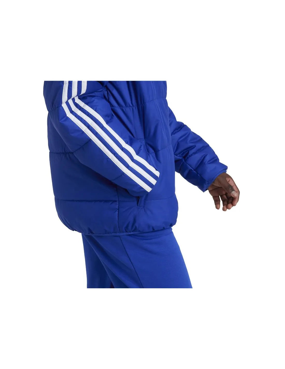 adidas Enfant Veste Essentials 3-Stripes matelassée Bleu