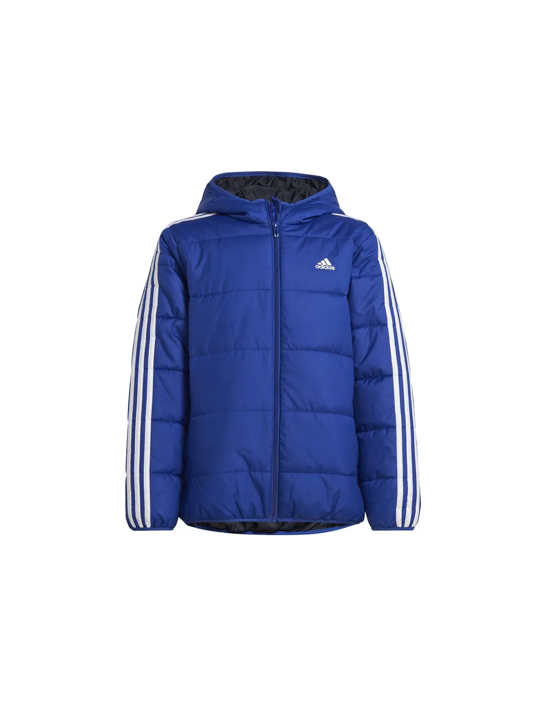 adidas Enfant Veste Essentials 3-Stripes matelassée Bleu