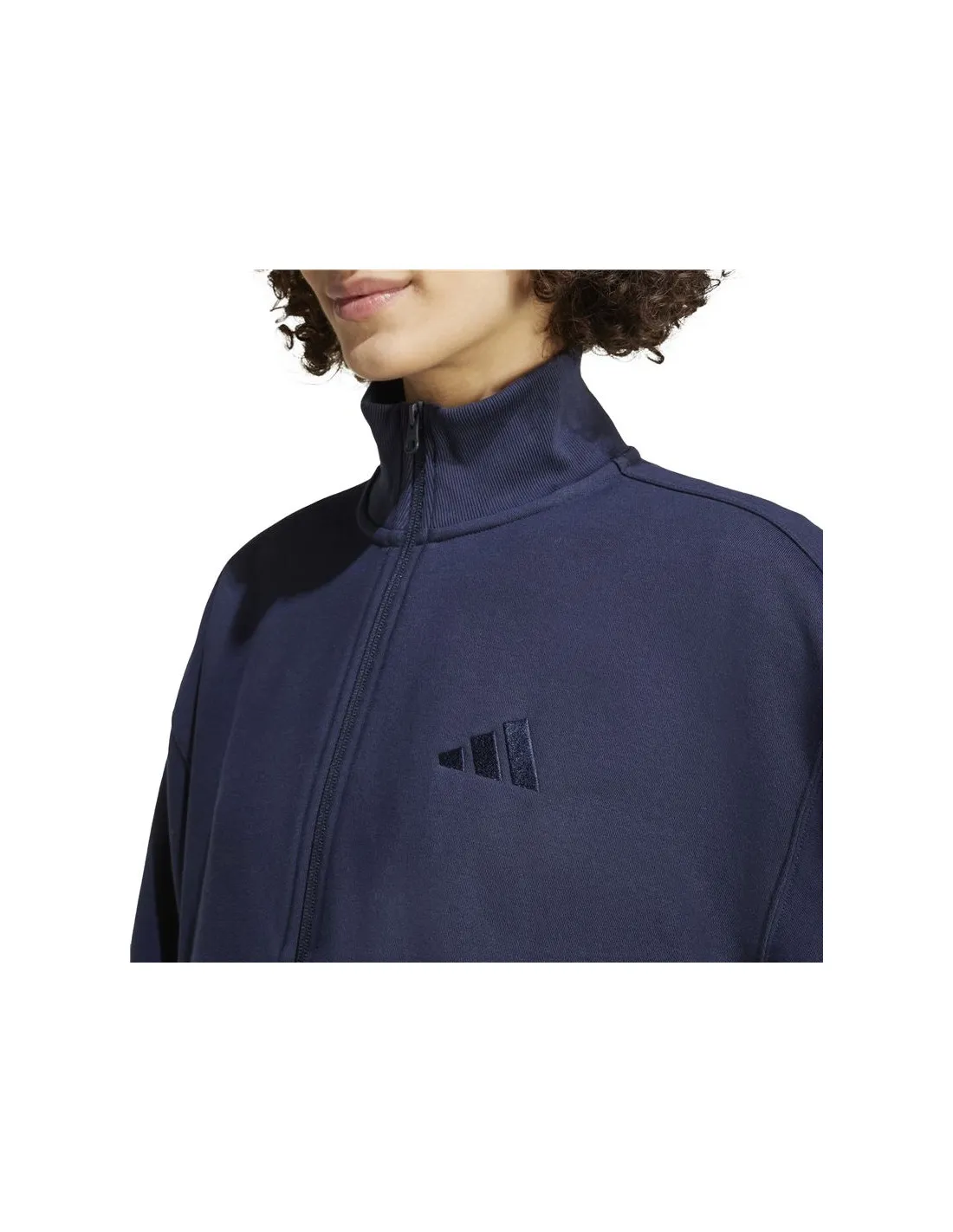 adidas Femme Veste All Szn Fleece Graphic Full-Zip Blue