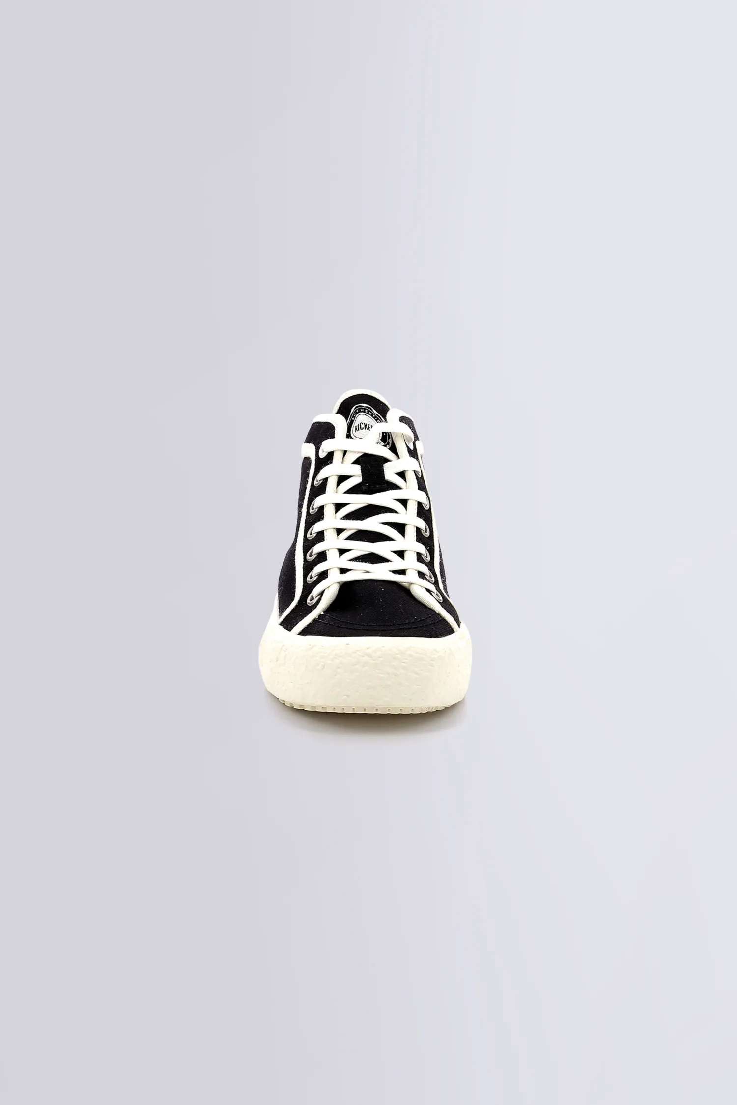 Arveiler - Baskets hautes noir et blanc pour femme - Kickers © Site Officiel