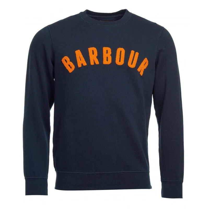 Barbour Essential Prep Logo Crew - Sweatshirt homme | Hardloop