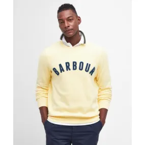 Barbour Essential Prep Logo Crew - Sweatshirt homme | Hardloop