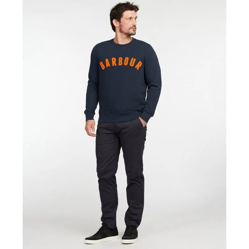 Barbour Essential Prep Logo Crew - Sweatshirt homme | Hardloop