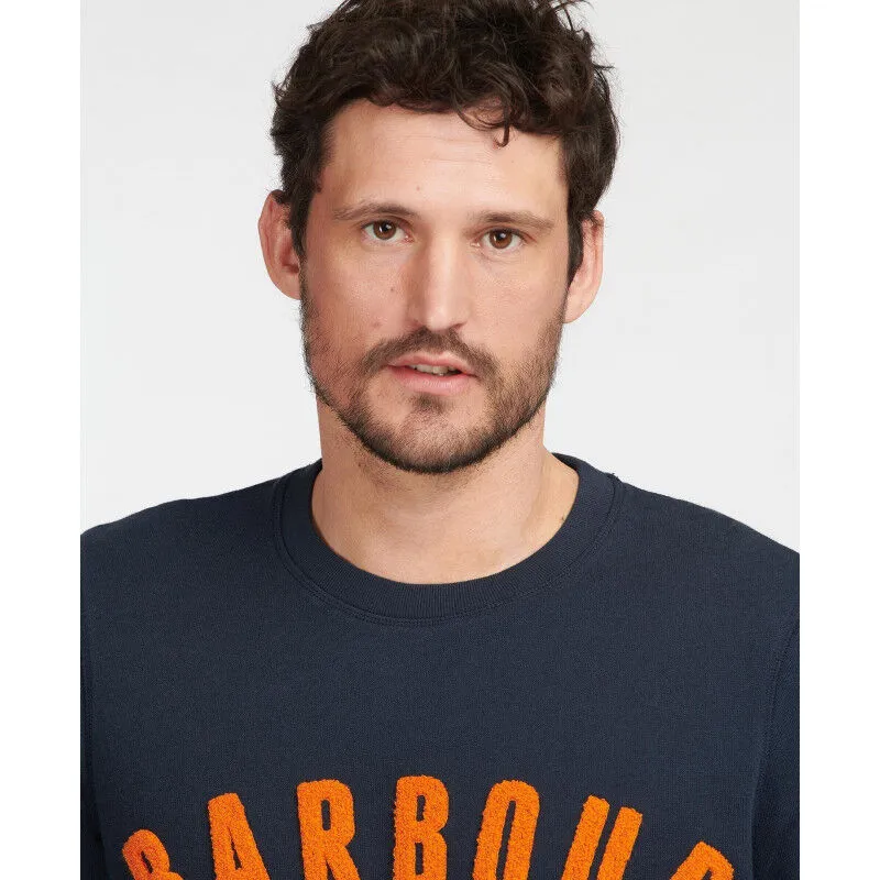 Barbour Essential Prep Logo Crew - Sweatshirt homme | Hardloop