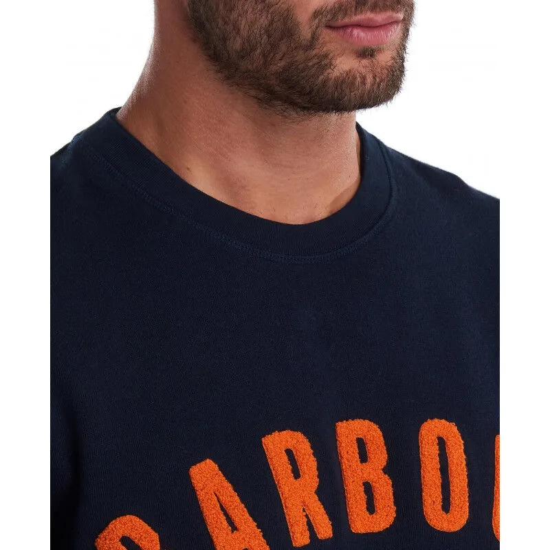 Barbour Essential Prep Logo Crew - Sweatshirt homme | Hardloop