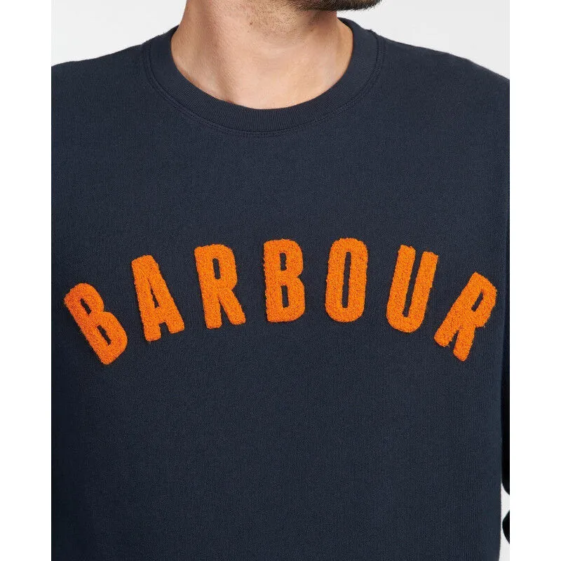 Barbour Essential Prep Logo Crew - Sweatshirt homme | Hardloop