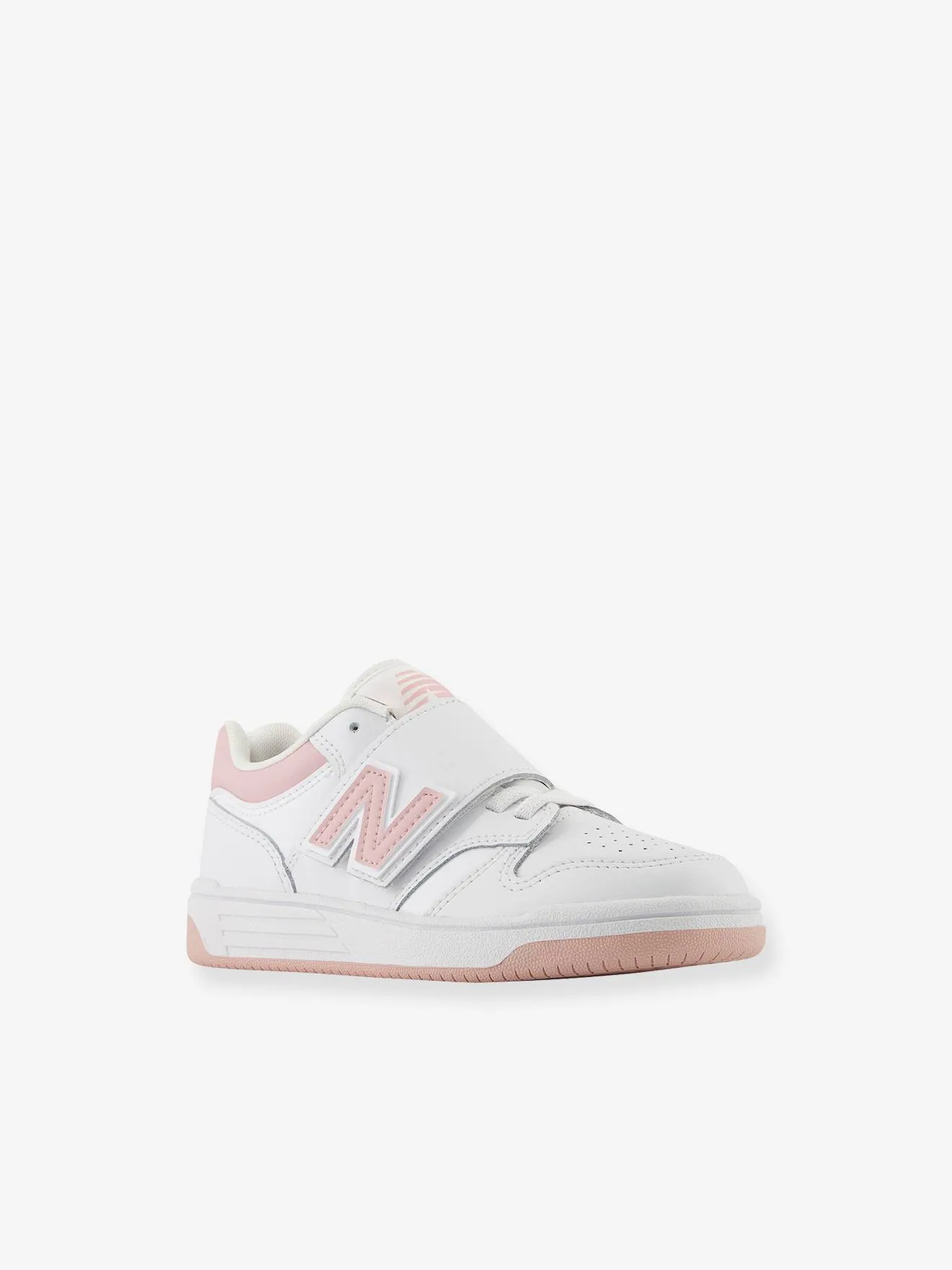 Baskets lacets + scratch enfant PHB480OP NEW BALANCE® blanc - New Balance