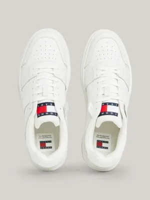 Baskets The Brooklyn colour-block en cuir | Blanc | Tommy Hilfiger