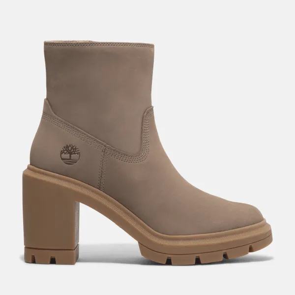 Bottines mi-hautes zippées Allington Height pour femme en beige