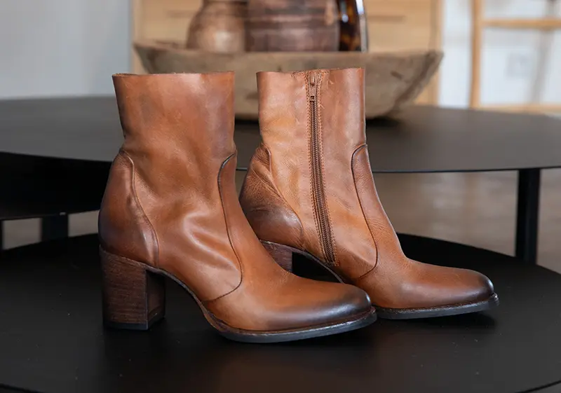 Bottines Sughero Camel - Strategia | Les Chiquettes