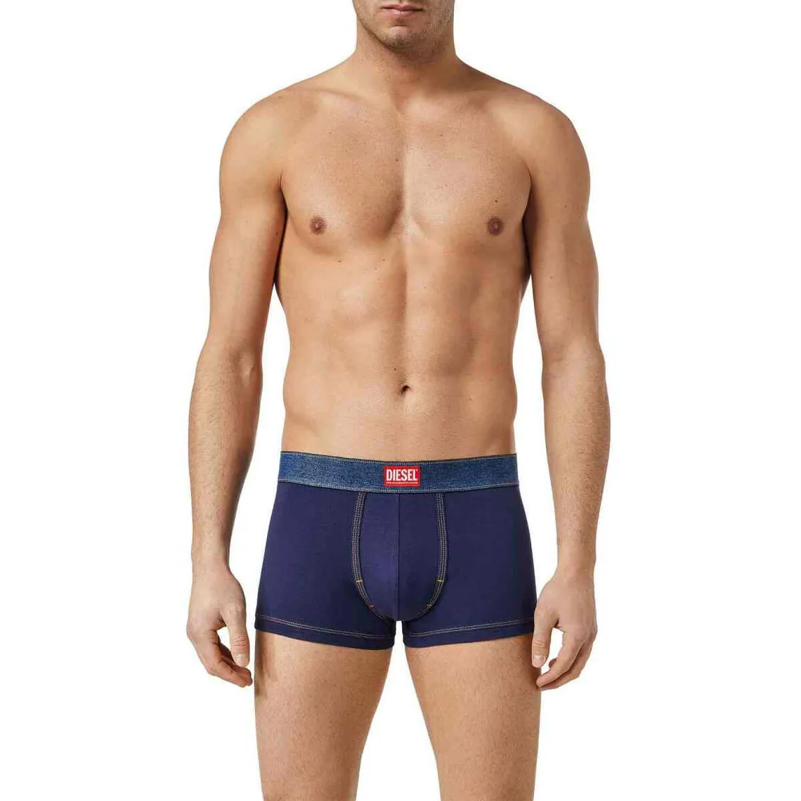 Boxer Bleu - Diesel Underwear en coton  | 3 Suisses