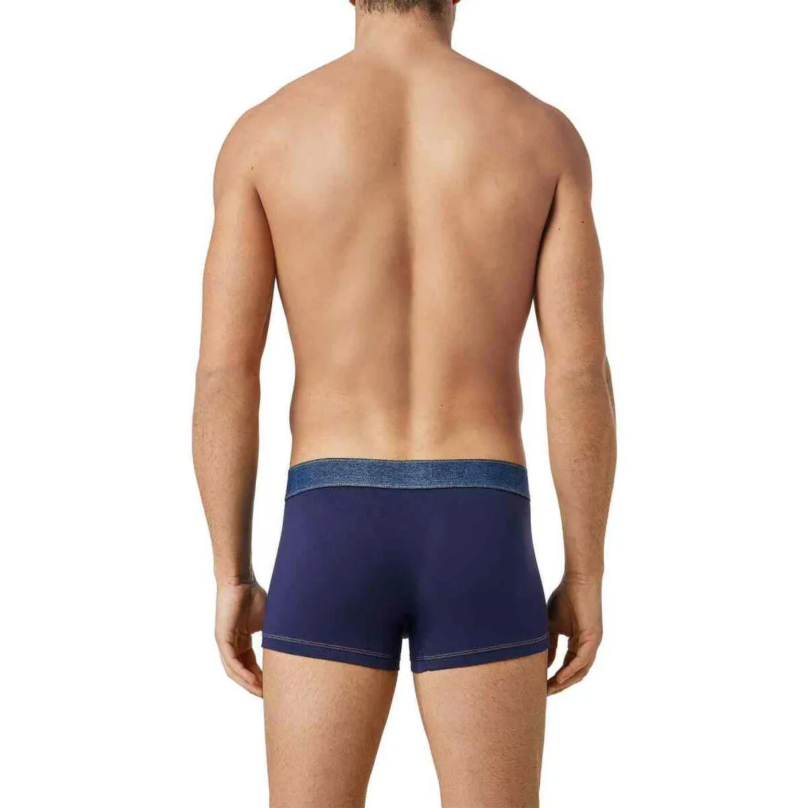 Boxer homme - Bleu  Diesel Underwear en coton Diesel Underwear - Boxer & Shorty Homme sur MenCorner