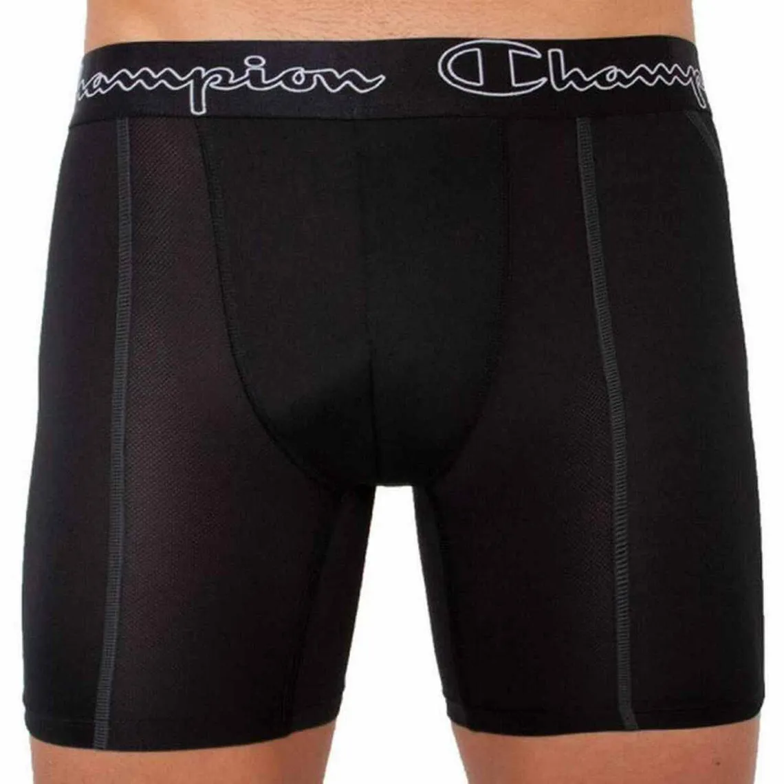 Boxer long - Noir Champion Underwear Champion Underwear - Boxer & Shorty Homme sur MenCorner