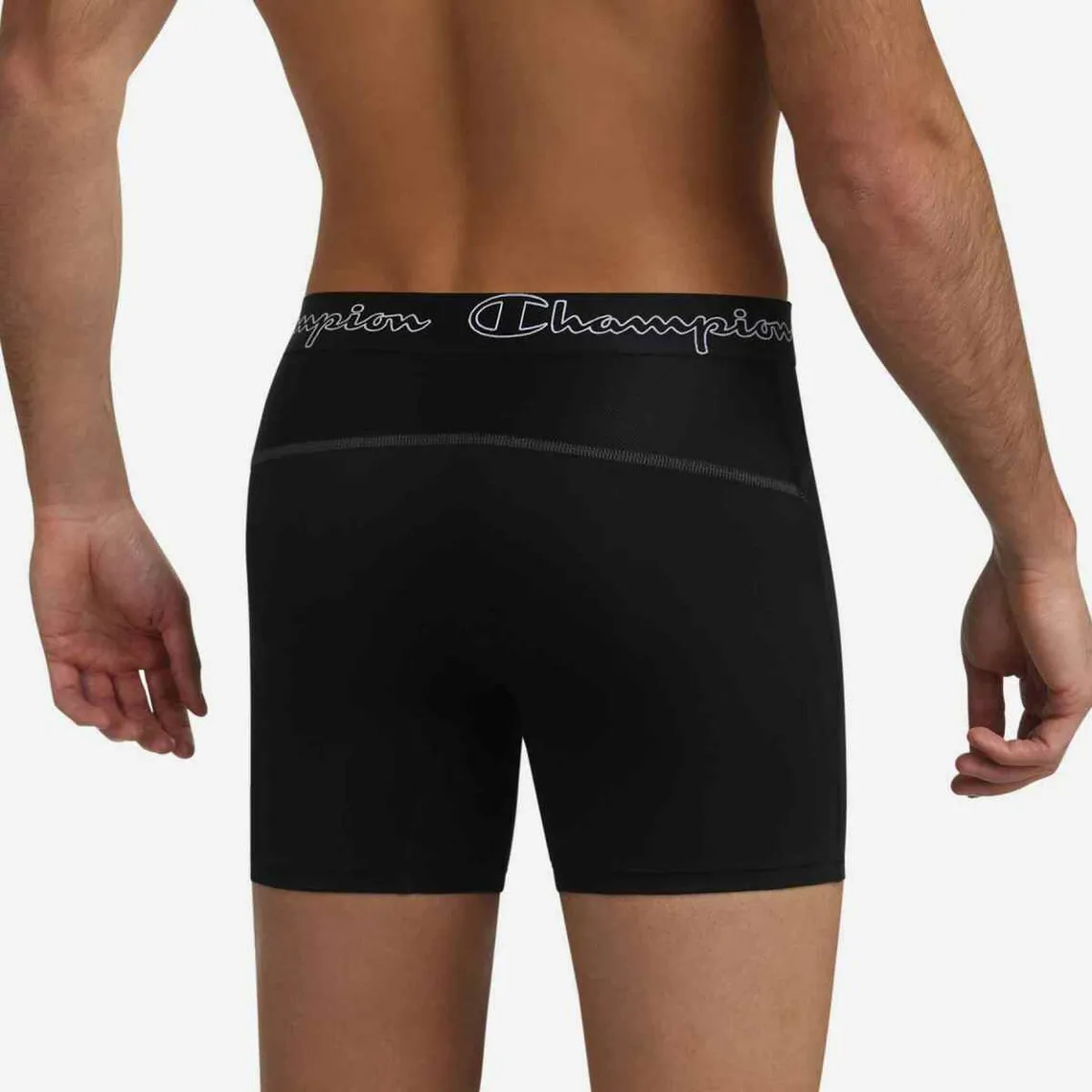 Boxer long - Noir Champion Underwear Champion Underwear - Boxer & Shorty Homme sur MenCorner