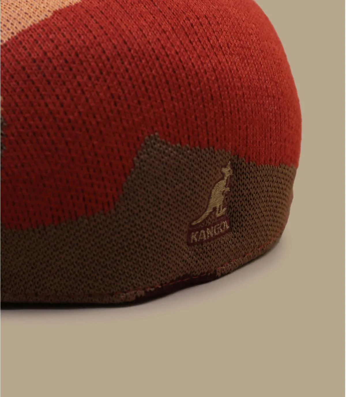 béret casquette rouge - 507 Joyful Collage cranberry mix Kangol : Headict