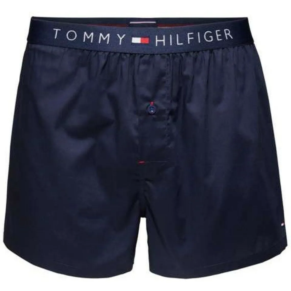 CALECON WOVEN NEW BASIC – Coton Bleu Marine Tommy Hilfiger Underwear - Caleçon Homme sur MenCorner