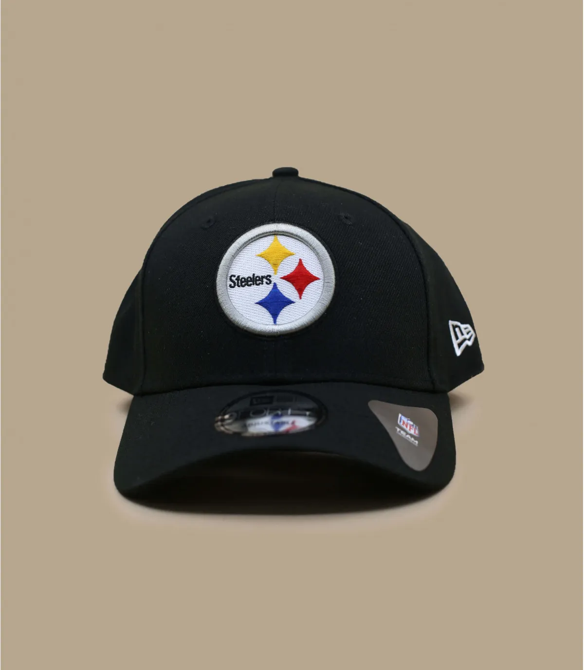 cap curve Steelers noire - Casquette NFL The League New Era Headict