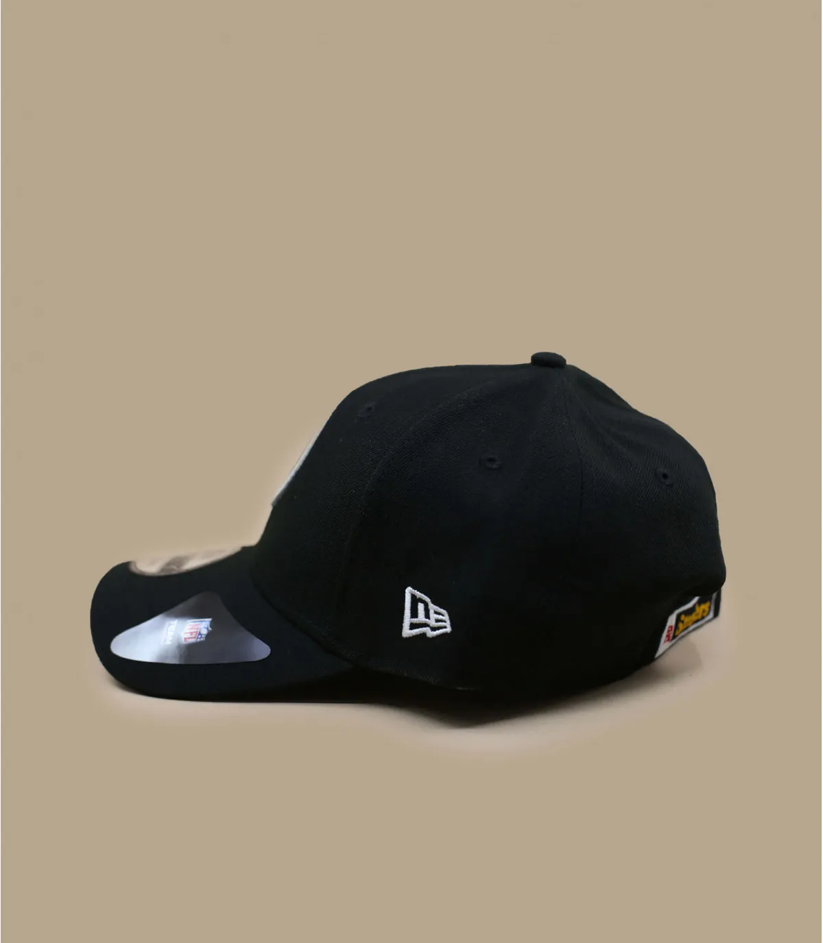 cap curve Steelers noire - Casquette NFL The League New Era Headict