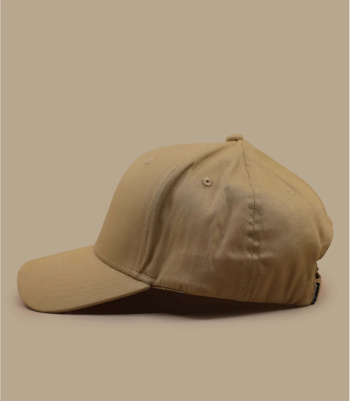 casquette baseball beige rose - Curve Blank beige pink : Headict