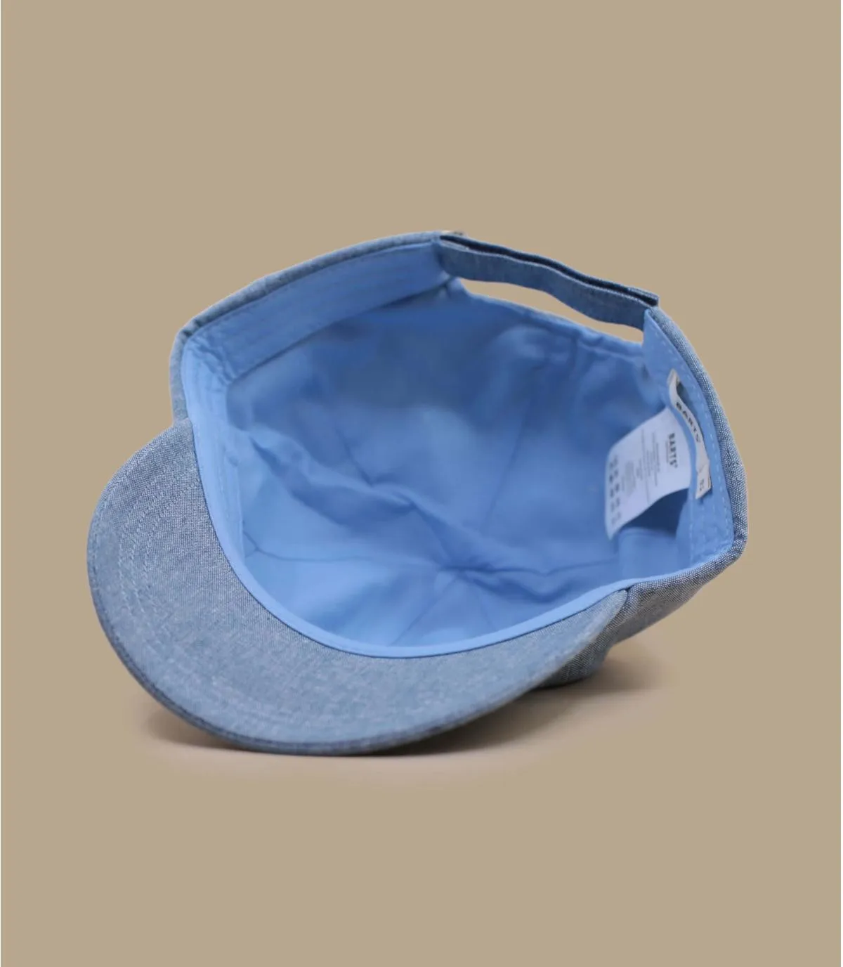 casquette baseball bleu marine lin - Vinca navy Barts : Headict