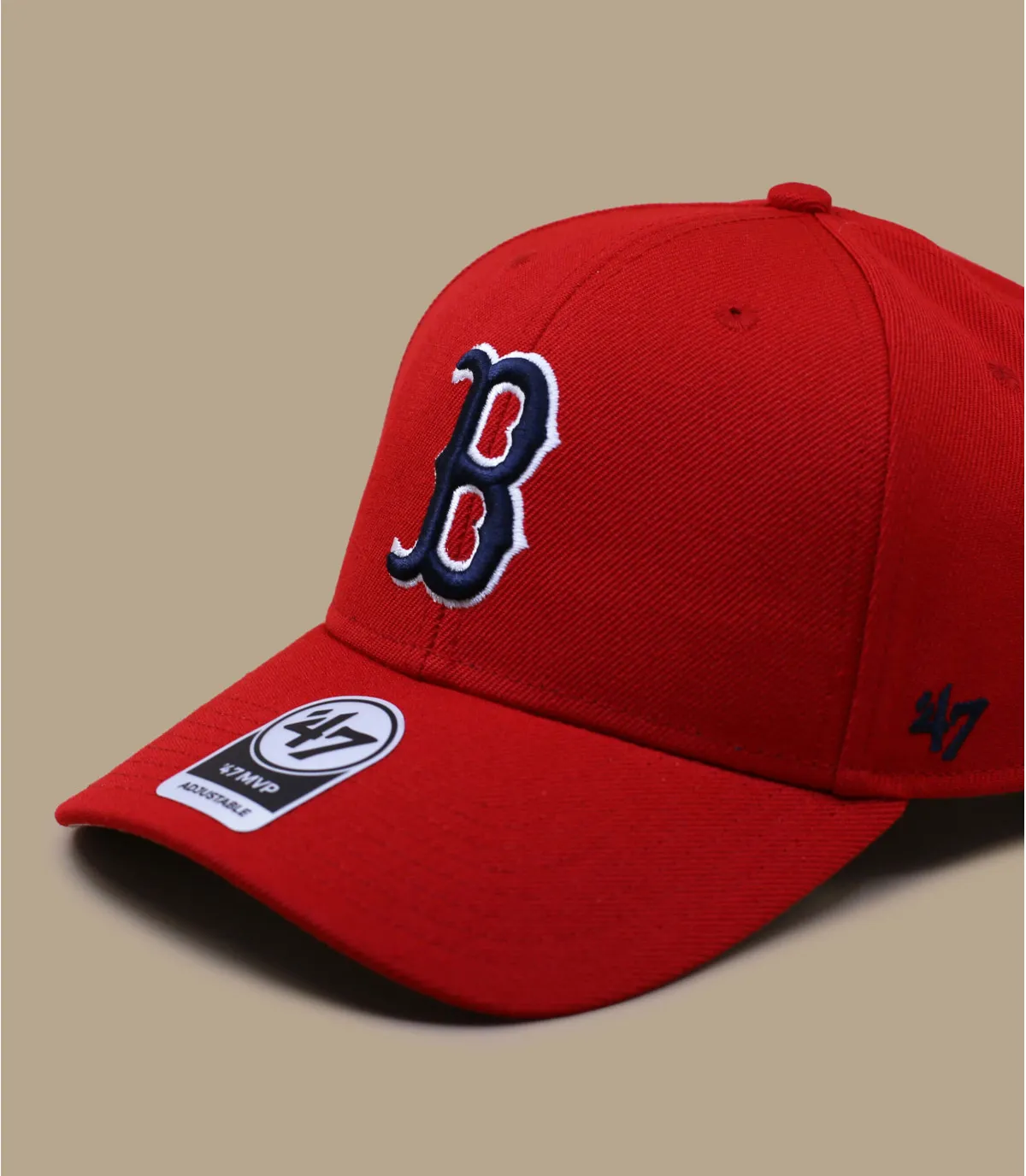 casquette baseball Boston - MVP Boston red 47 Brand : Headict