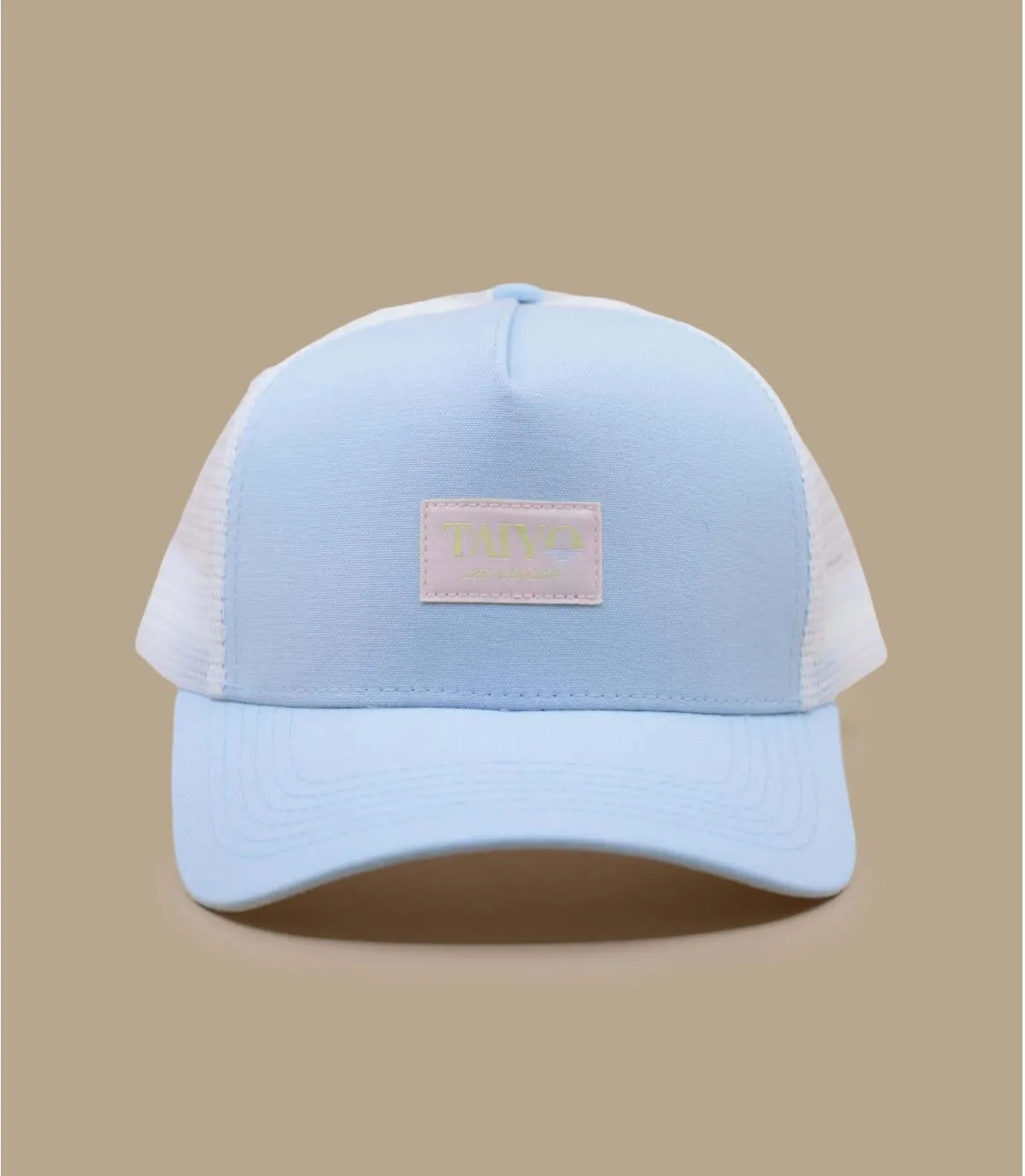 casquette bleue eco responsable - Pastel Mix Trucker Taiyo : Headict