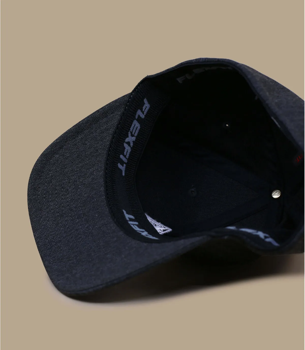 casquette curve gris - Full Stone Flexfit heather charcoal Volcom : Headict