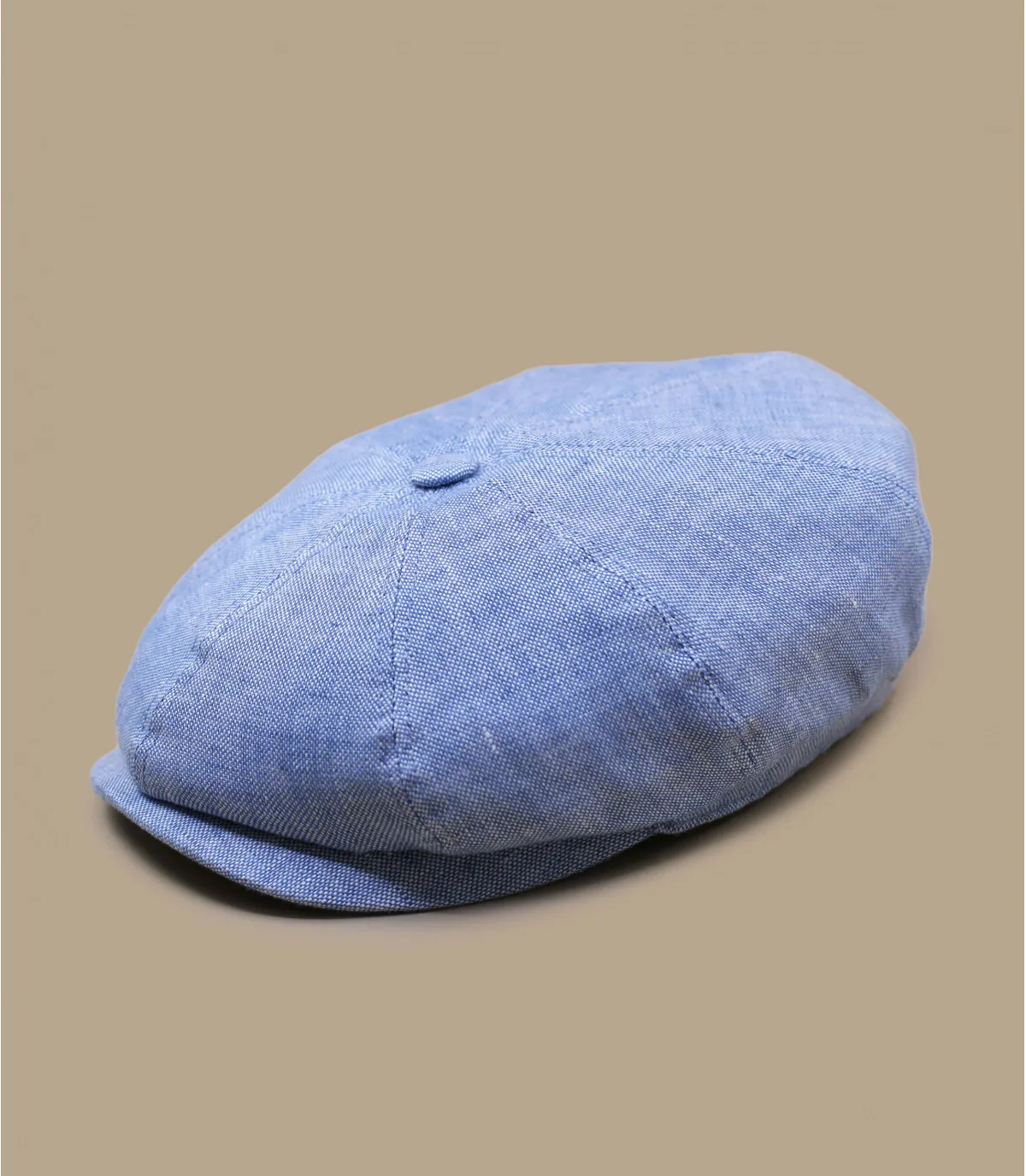 casquette hatteras lin bleu - Hatteras Linen light blue Stetson : Headict