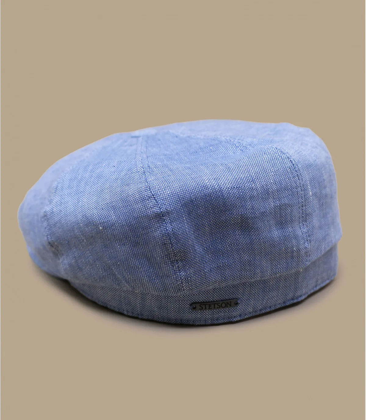 casquette hatteras lin bleu - Hatteras Linen light blue Stetson : Headict