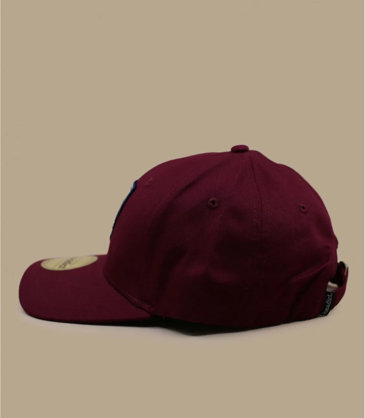 casquette japow - Curve Niseko burgundy par First Track : Headict