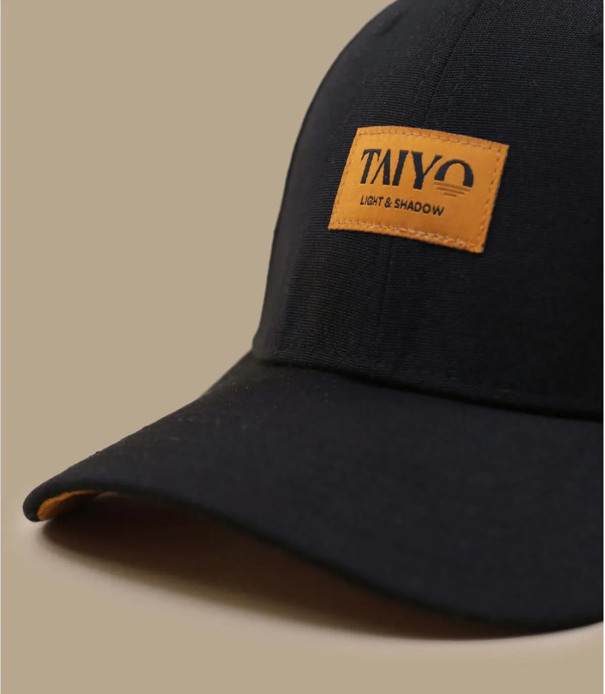 casquette noir eco responsable - Under Suede Cap black Taiyo : Headict