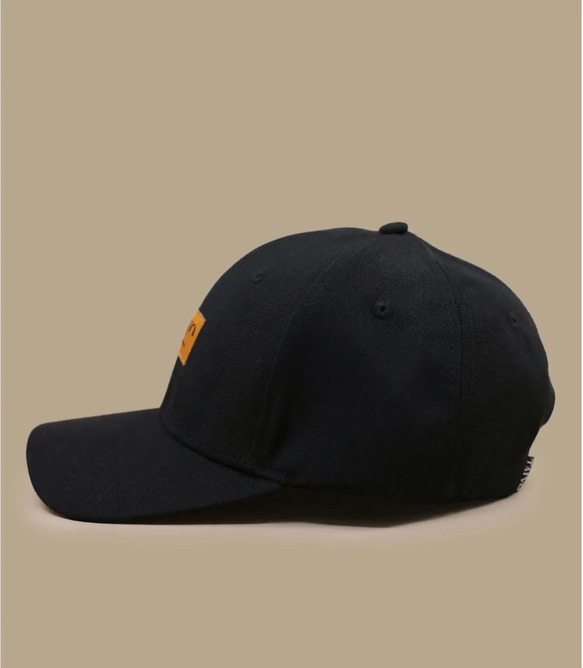 casquette noir eco responsable - Under Suede Cap black Taiyo : Headict