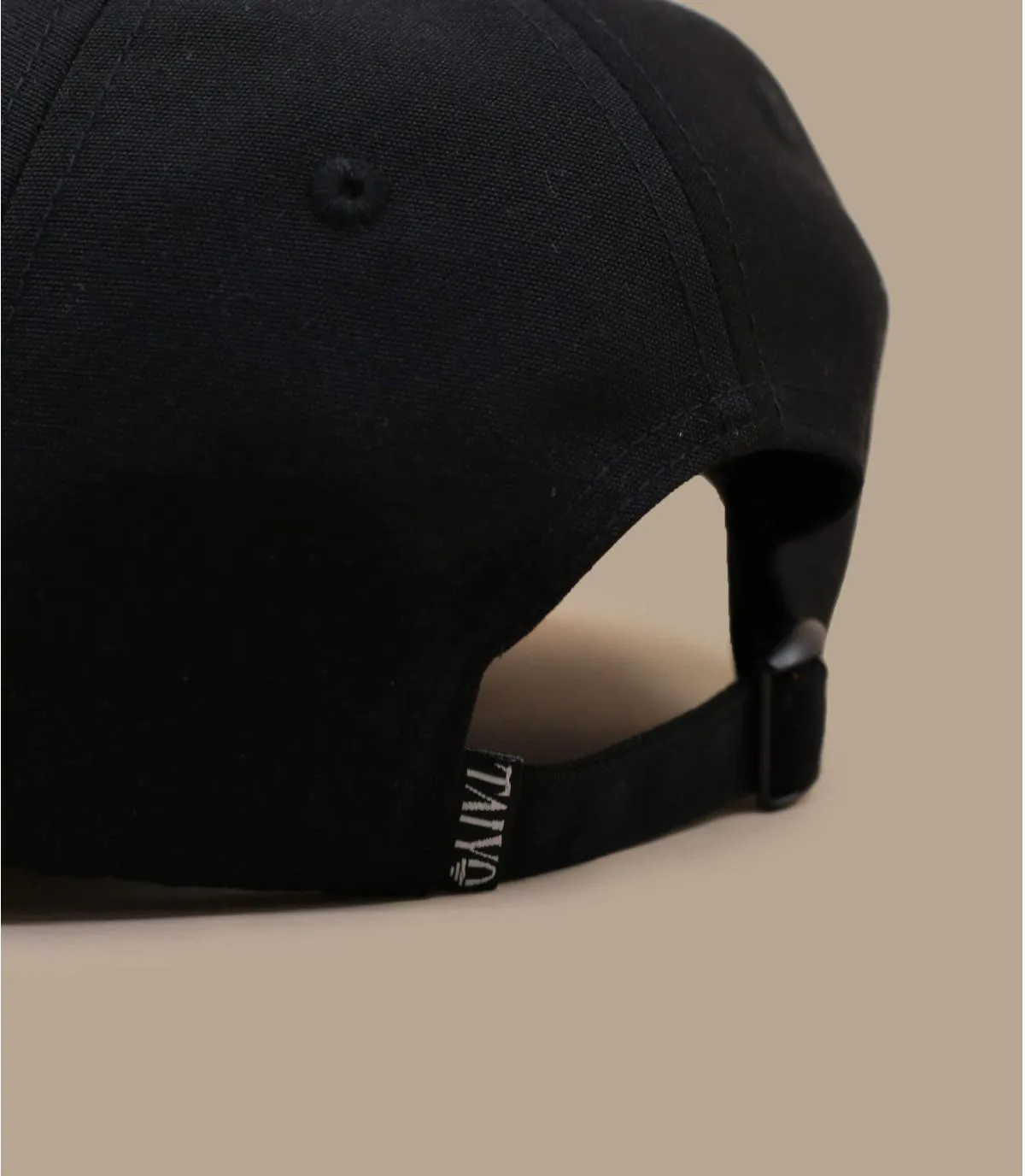 casquette noir eco responsable - Under Suede Cap black Taiyo : Headict