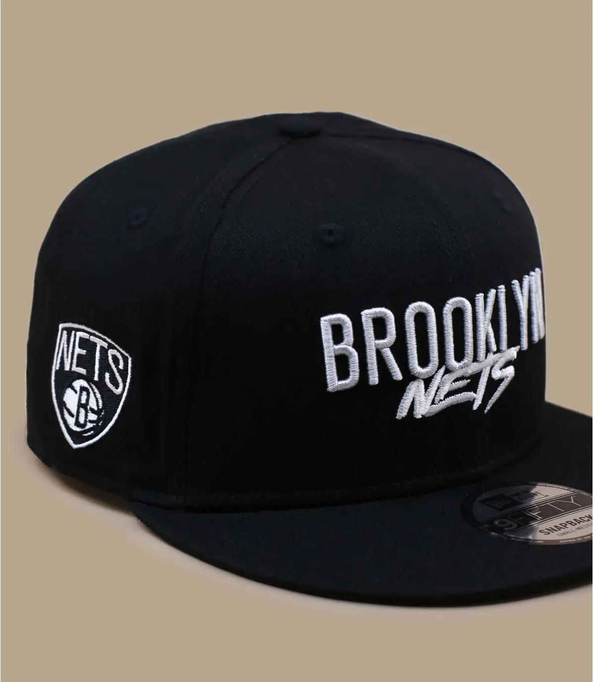 casquette snapback Brooklyn Nets - Script Team 950 Brooklyn Nets New Era : Headict