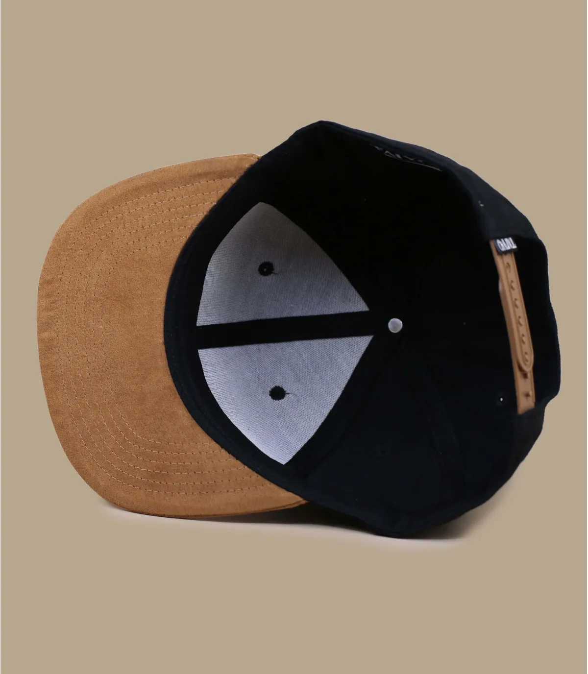 casquette snapback noir eco - Badge Logo Snapback black Taiyo : Headict