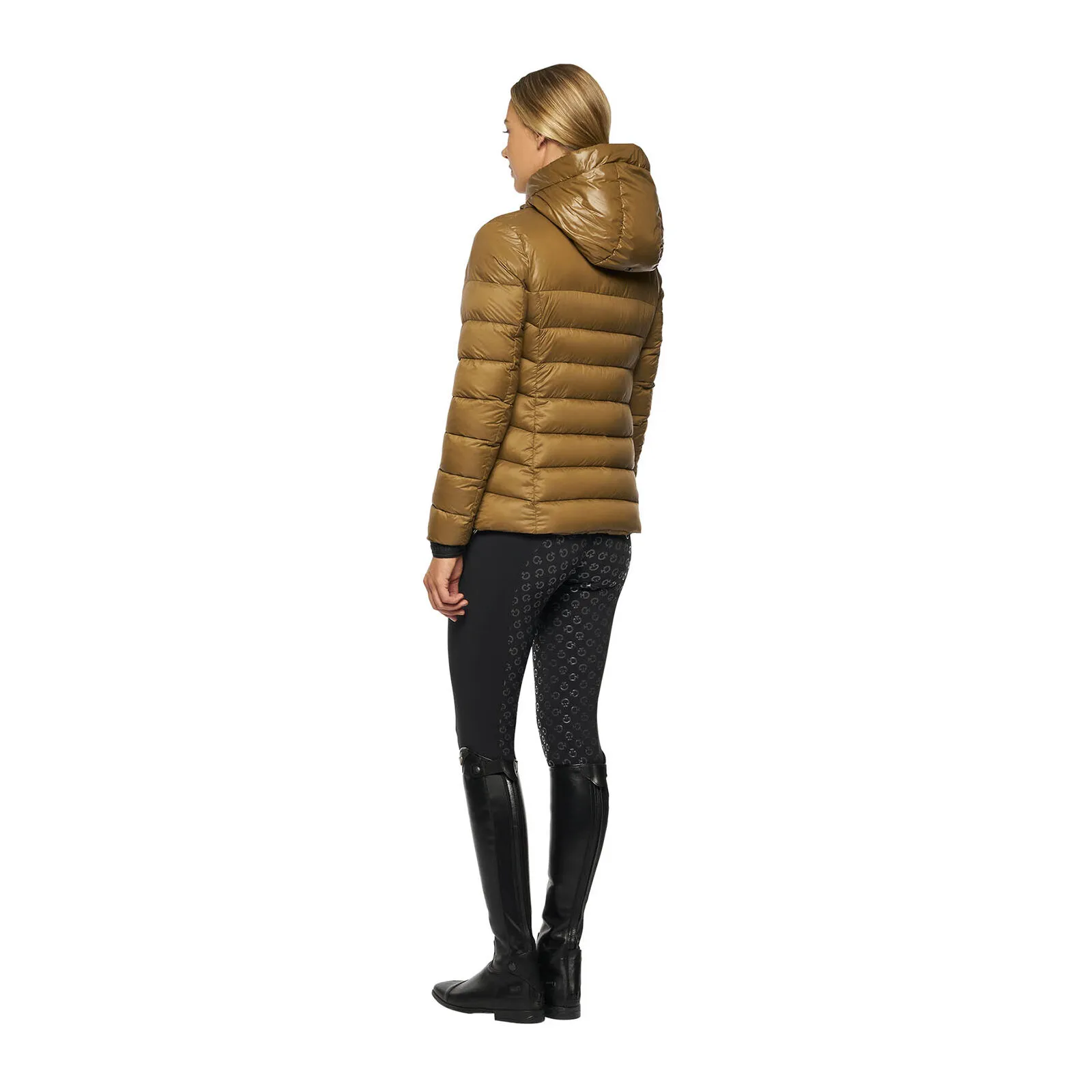 Cavalleria Toscana Women's Nylon Puffer with Hood