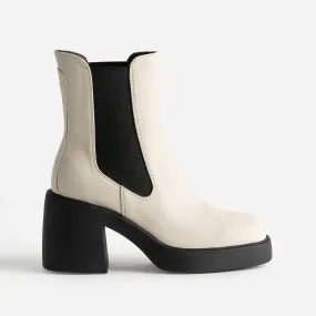 Chelsea boots TEXTO écru - Boots / bottines Femme | ERAM