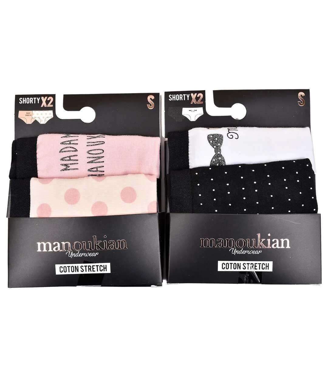 Culottes Femme MANOUKIAN Underwear Confort Qualité supérieure Pack de 4 Mme MANOUKIAN