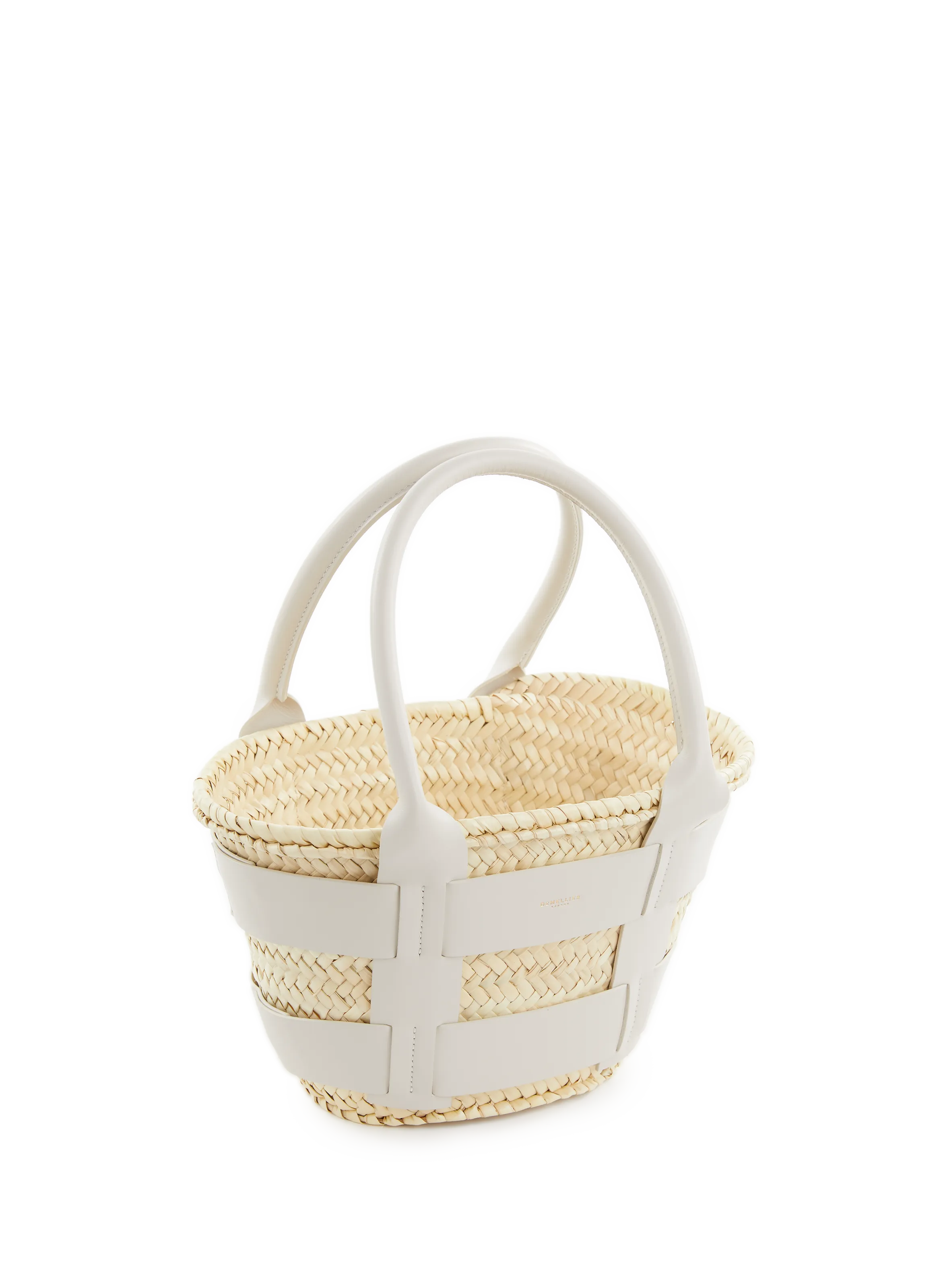 DEMELLIER LONDON  Sac cabas en paille - Beige