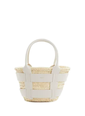 DEMELLIER LONDON  Sac cabas en paille - Beige