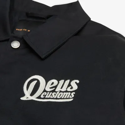 DEUS EX MACHINA - BREEZE COACH JACKET - BLACK