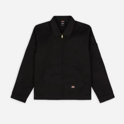 DICKIES  - UNLINED EISENHOWER JACKET REC - BLACK