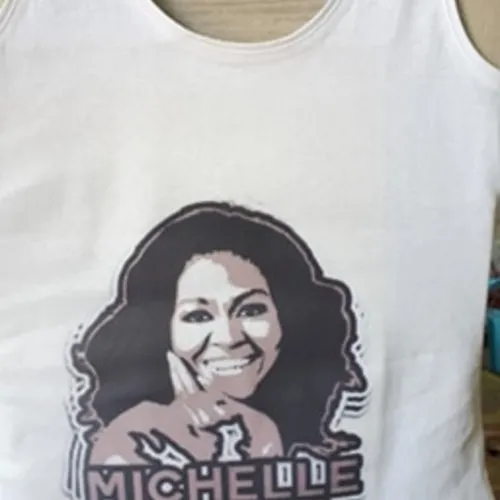 Débardeur adulte - michelle obama