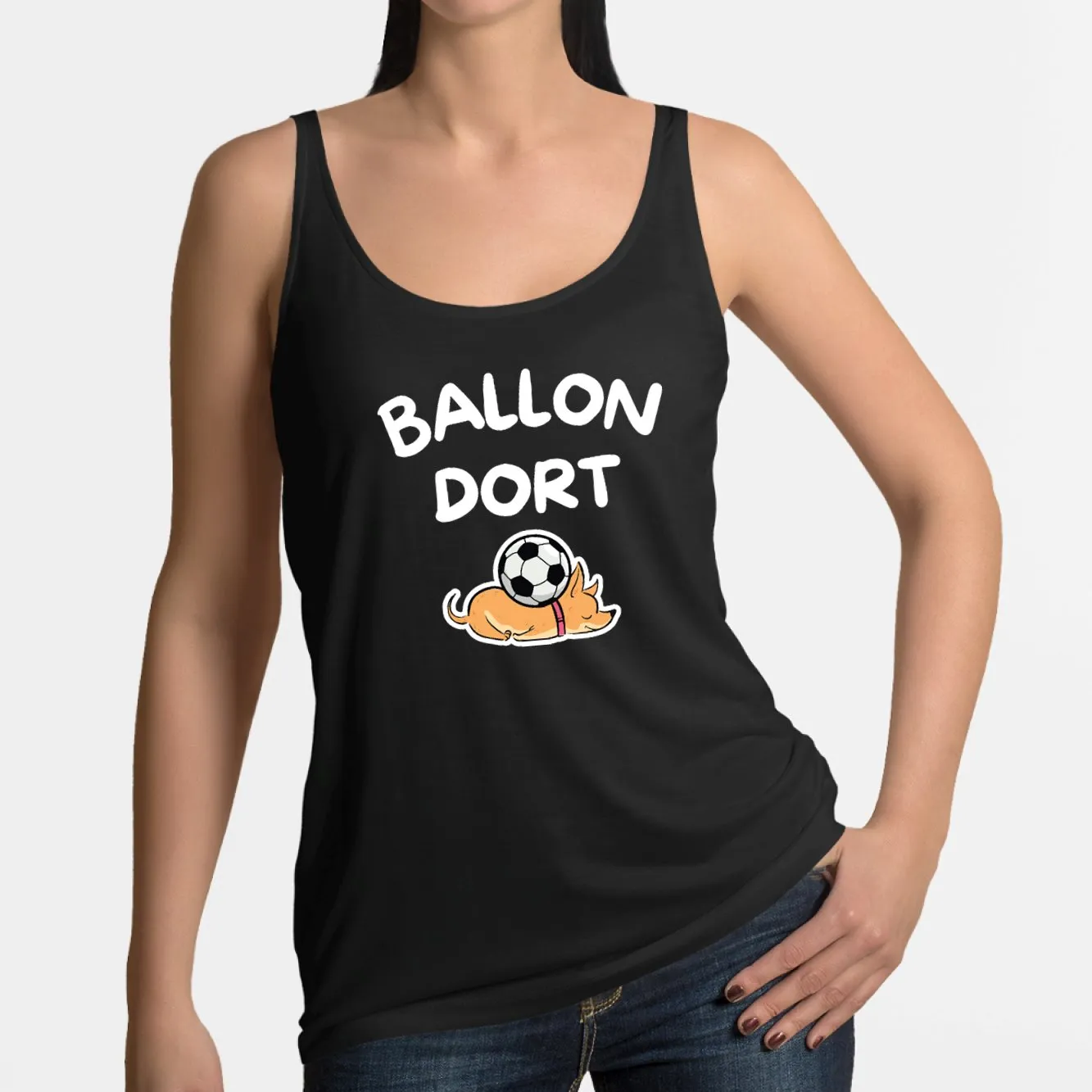 Débardeur Femme Ballon dort