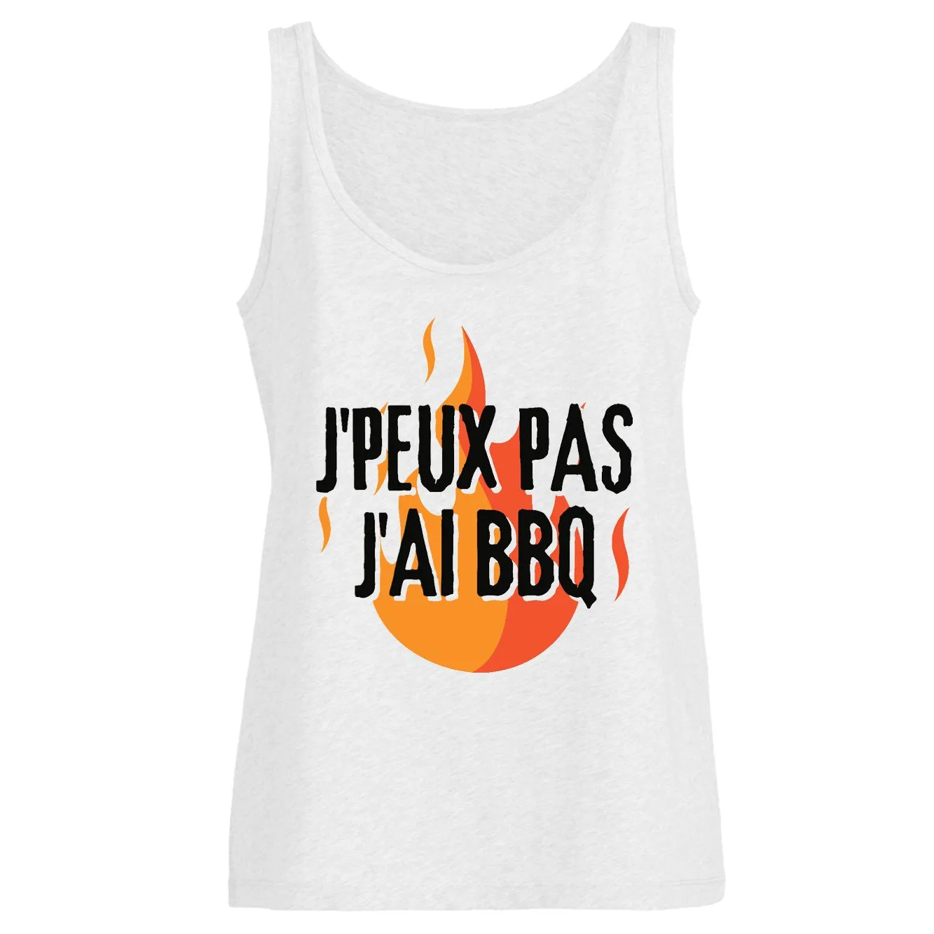 Débardeur Femme J'peux pas j'ai barbecue