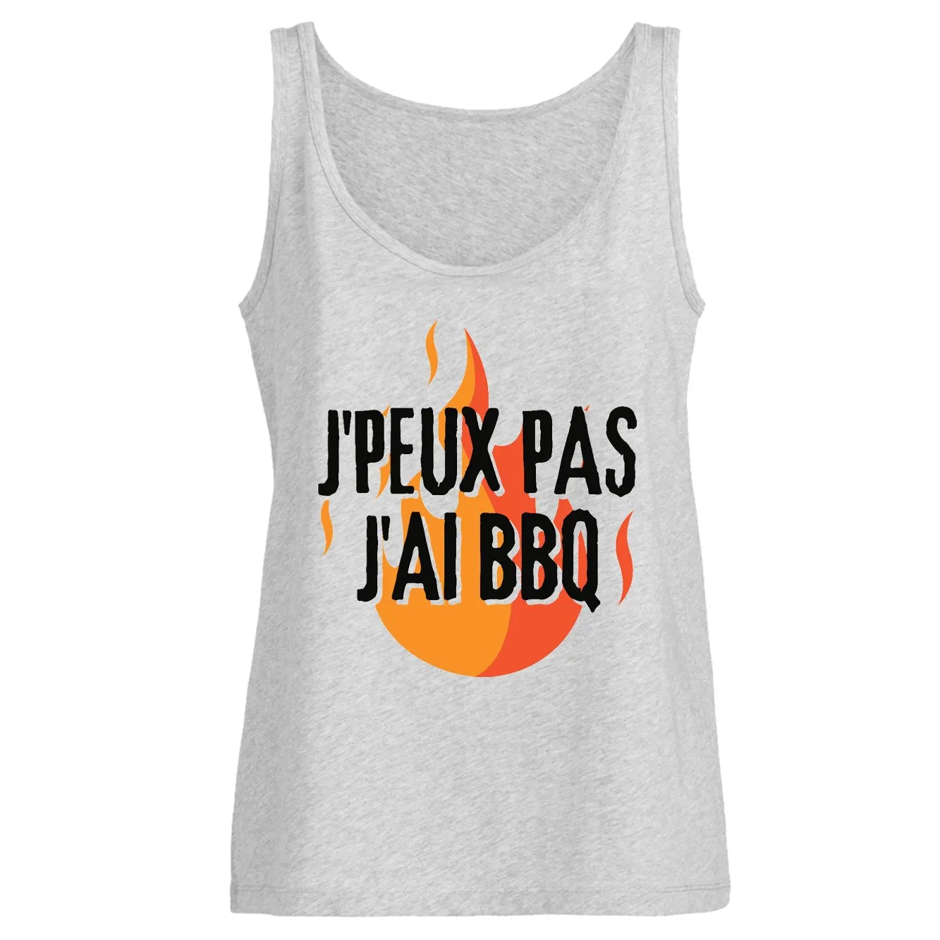 Débardeur Femme J'peux pas j'ai barbecue