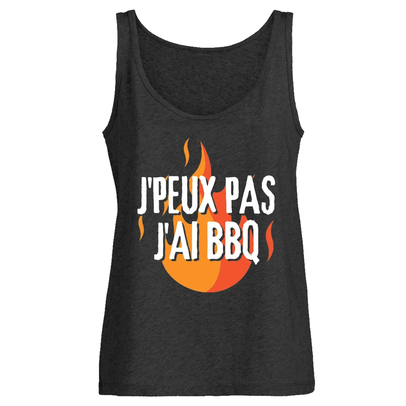 Débardeur Femme J'peux pas j'ai barbecue