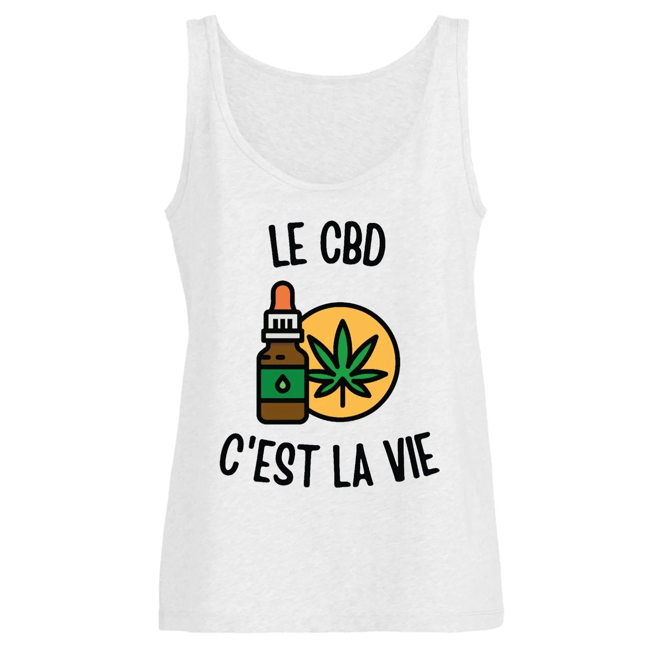 Débardeur Femme Le CBD c'est la vie