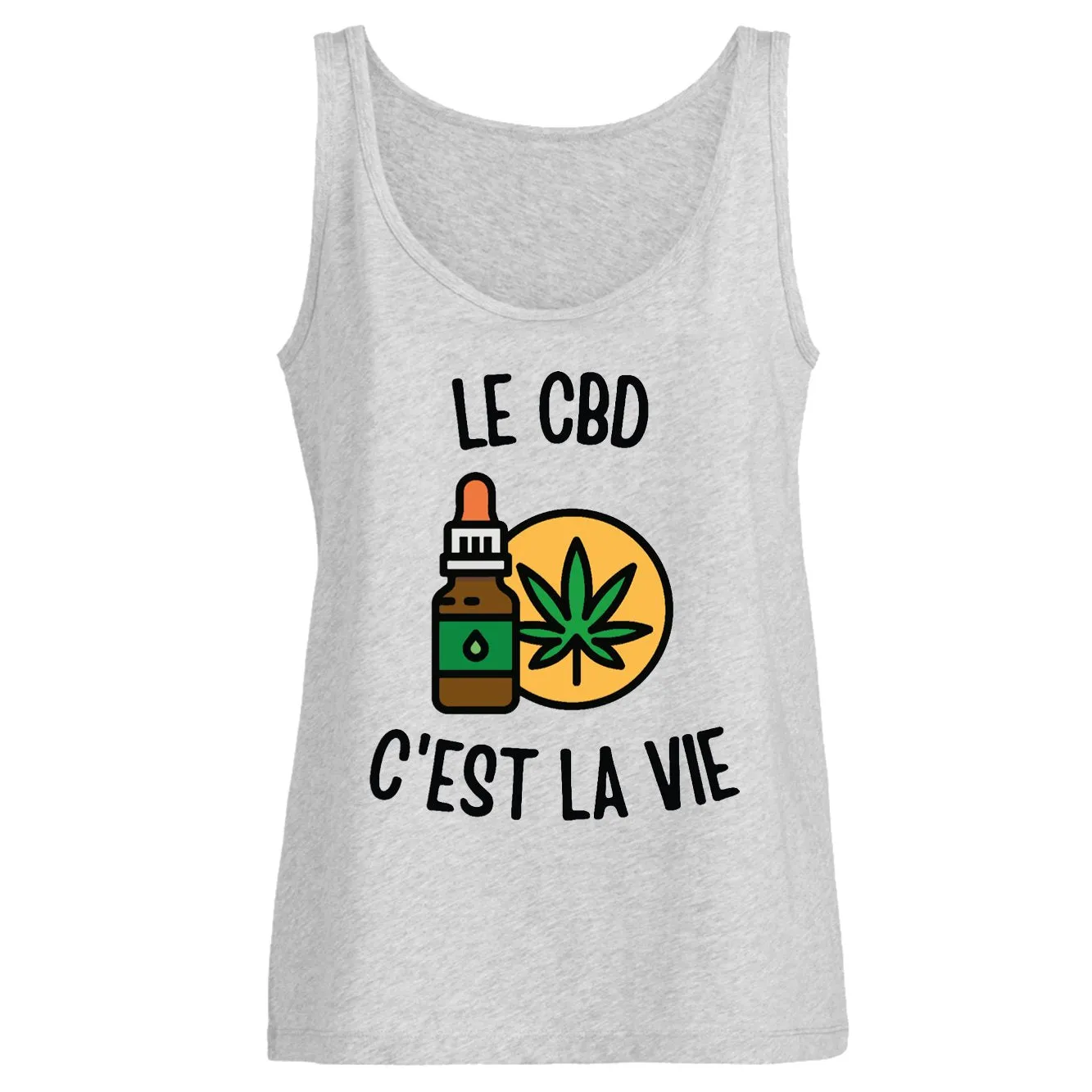 Débardeur Femme Le CBD c'est la vie