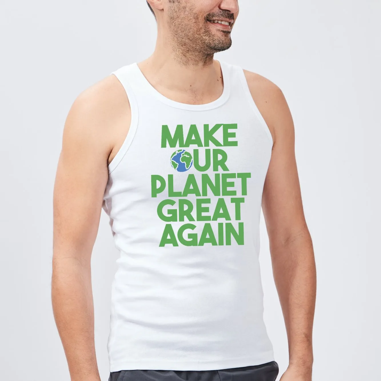 Débardeur Homme Make our planet great again